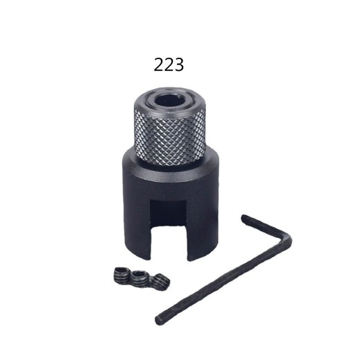Für 1/2x28 5/8x24 Aluminium für Ruger 10/22 Bremsadapter .223 Gewindeschutz