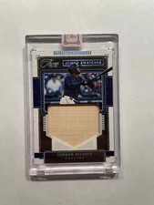 2022 Panini Three and Two Jumbo Swatches Yordan Alvarez Game Used Bat Relic #/25