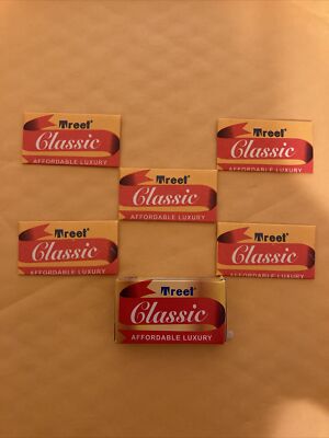 5 Double Edge Razor Blades, TREET Classic Affordable Luxury HI Tech Steel Blade