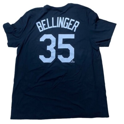 Nike Men's Los Angeles Dodgers Cody Bellinger Black Name & Number