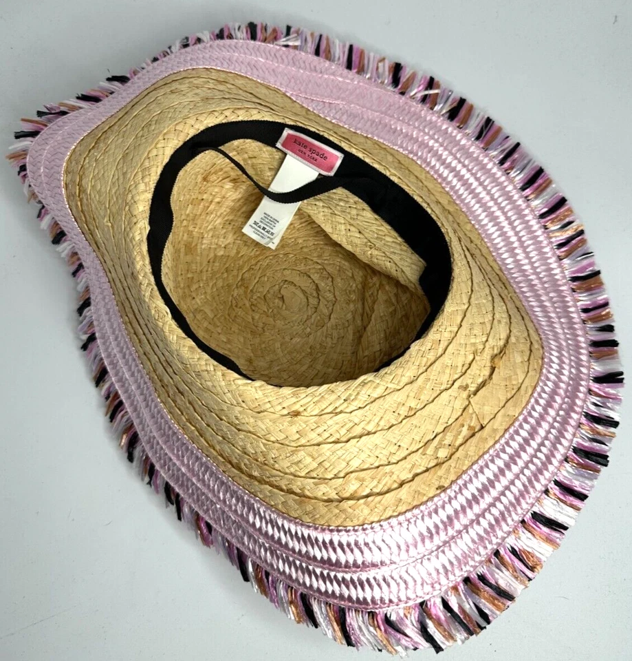 Sombrero para el sol Kate Spade New York multicolor con flecos talla única (O/S) Foto 4 de 4