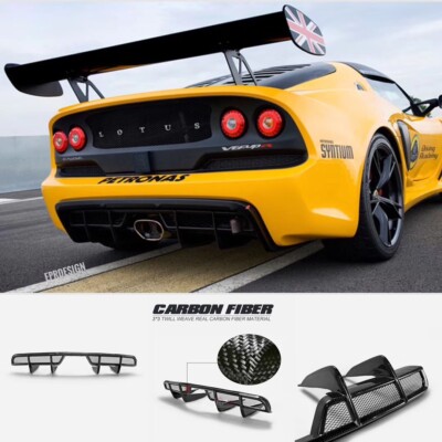 For Lotus 04-11 Exige S3 Elise Carbon Fiber OE Rear Bumper