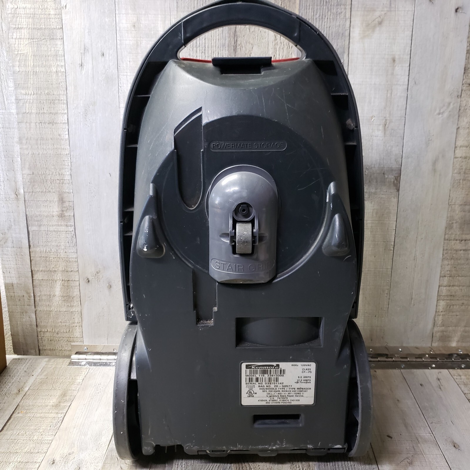 Kenmore 116 Progressive True HEPA 360 Vacuum CANISTER ONLY Clear Red