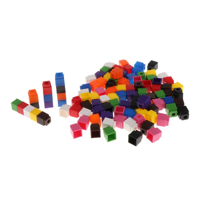 Manipulative Resources Interlocking Math Link Cubes Mathematics Snap
