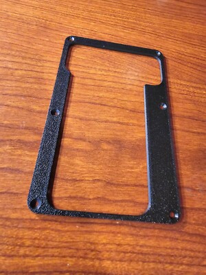 Coperchio Posteriore Per Cavità Comando Chitarra Elettrica Jackson/Charvel MIJ, 4 Fori, Nero