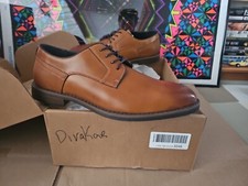Nine West Divakar Brown Lace up Solid Oxford Dress Shoes Mens Size 12 M (Trl8)