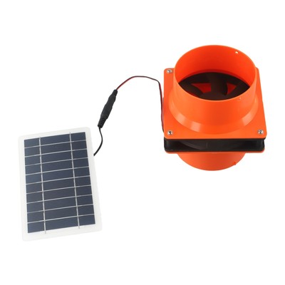 130CFM Leiser Solar Abluftventilator mit wetterfestem Design und Langlebigkeit