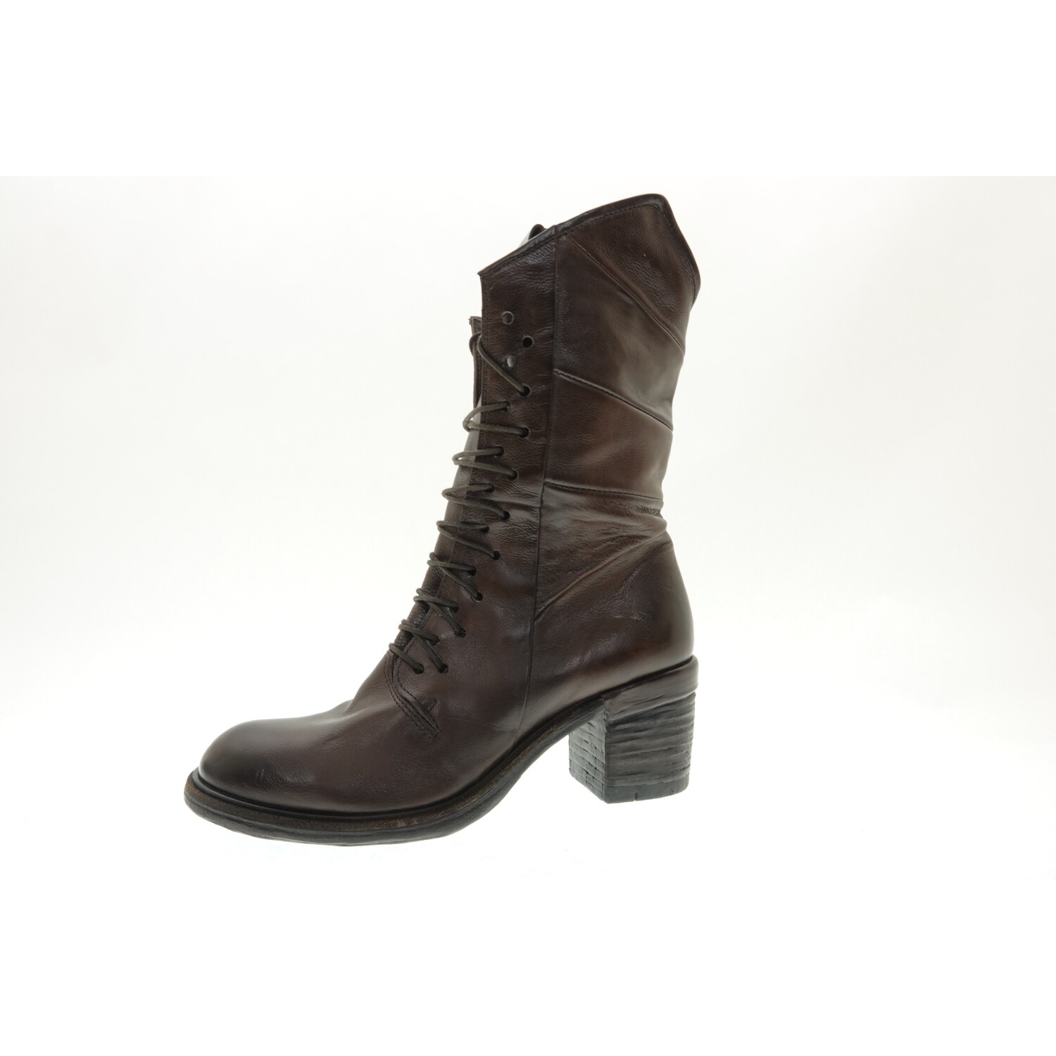 A.S.98 Байкерские ботинки Stiefel Stiefelette Leder Braun Damen Schuhe Gr. 39