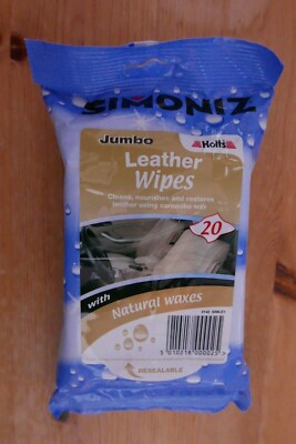 Holts SIMLE1 Simoniz Ledertücher, ZWEIer-Packungen