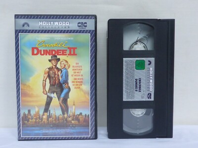 VHS Crocodile Dundee II 2 Paul Hogan CIC Video Hollywood Collection FSK: 12