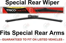 TRICO 12-I 12" Rear Wiper Blade for Pinch Tab/Trunion Special Rear Wiper Arm 12I