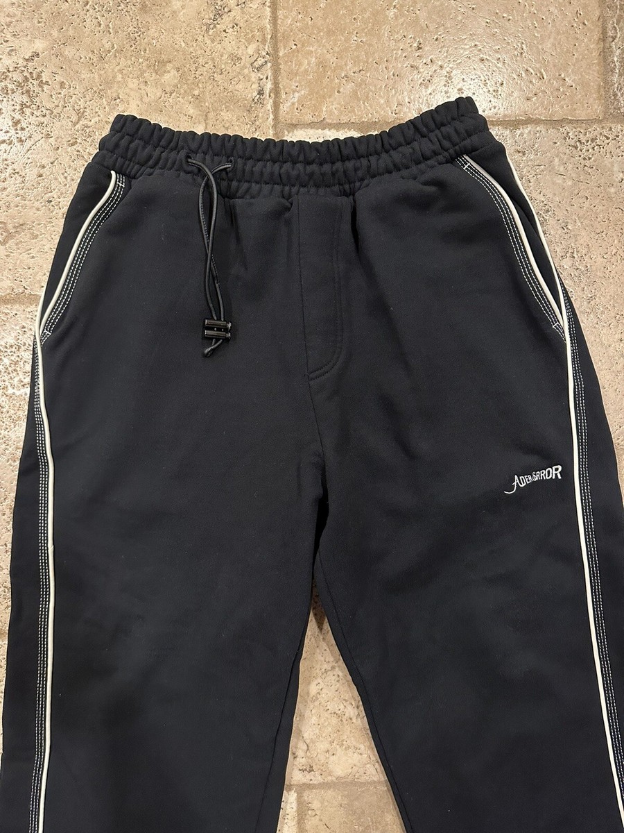 Ader Error Black Verif Lounge Sweat Flare Pants | eBay