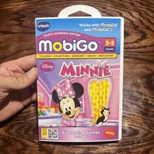 Vtech MobiGo Touch Learning System Game Cartridge Minnie Mouse 3-5 Years