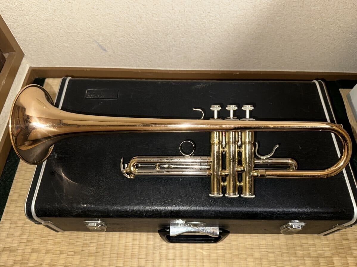 Yamaha YTR-632 Trumpet Vintage musical instrument hard case Yamaha YTR-632 Trumpet Vintage musical instrument hard case