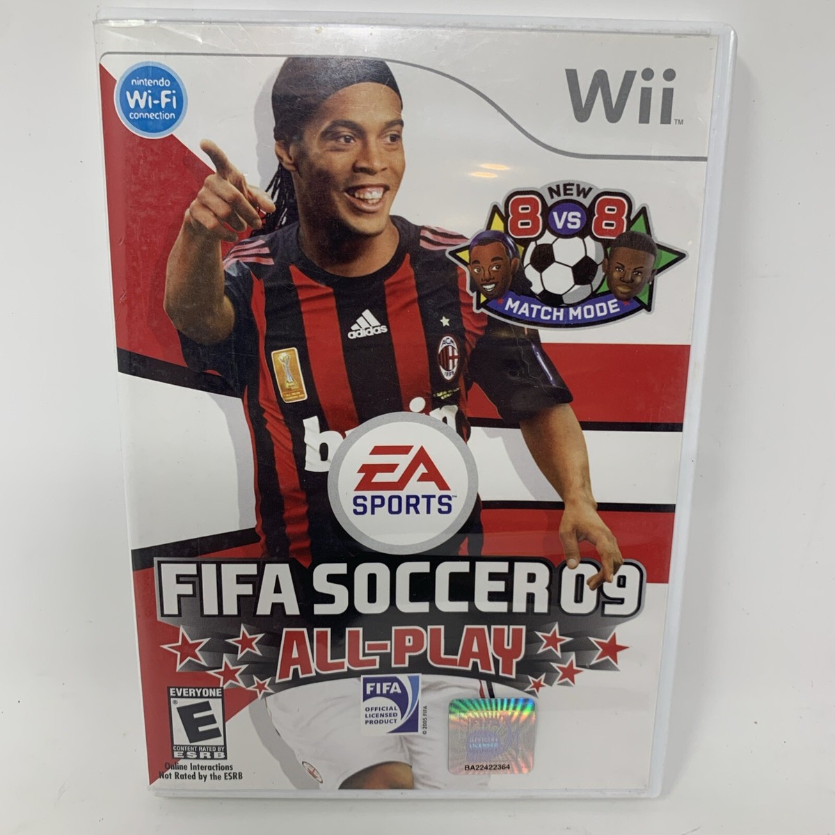 FIFA Soccer 09 All-Play - Nintendo Wii Authentic Game With Manual