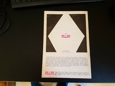 Advertising Italian Pubblicità : MIM Mobili ( 1967 )