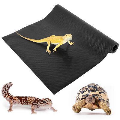 Reptile Substrate Mat Terrarium Carpet 118'' x 23.6'' Non-Adhesive Reptile Terr...