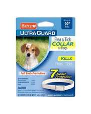 Hartz UltraGuard Flea Tick Collar for Dogs and Puppies 7 Month Flea and Tic...