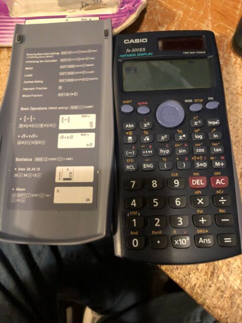 CASIO FX-300ES CALCULATOR | eBay