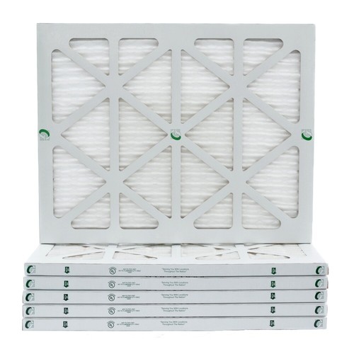 1" Depth Inch Glasfloss ZL MERV 13 / FPR 10 Pleated HVAC Air Filters. 6 Pack - Picture 2 of 3