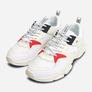 tommy hilfiger white chunky trainers