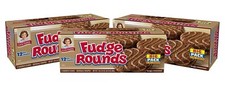 Little Debbie Fudge Rounds 24.1 Oz 3 Boxes