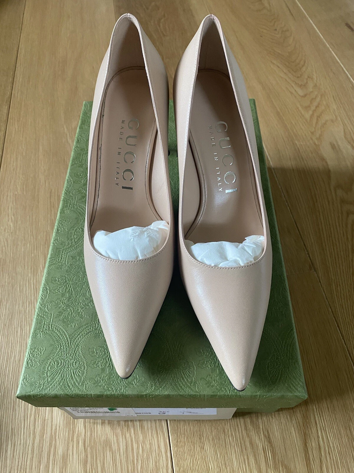Chaussures à talons plats Gucci pour femmes mules taille 36,5