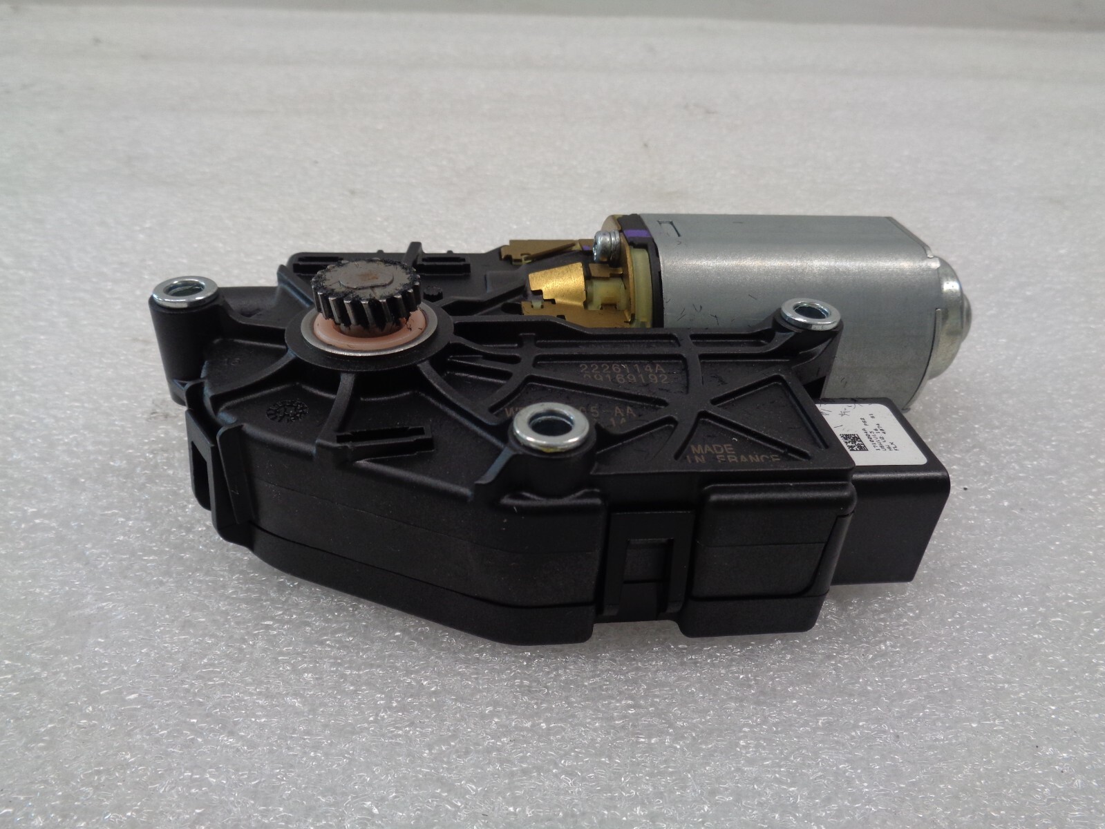 14-17 Maserati Ghibli Sunroof Panoramic Roof Window Regulator Motor OEM AK240287