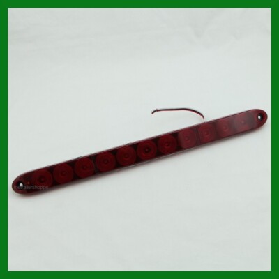 Tecniq 15-1/2'' Long Surface Mount Stop Turn Tail Light 11 LEDs Red Lens