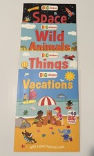 Big Stickers for Kids Activity  Coloring Book 40 Big Stickers Bundle 4 Books