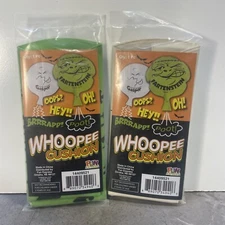 HTF Lot x2 NIP Halloween Whoopee Cushions GASPER Fartenstein Fun Express ghost