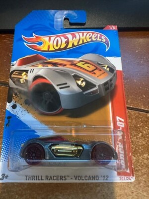 2012 Hot Wheels Thrill Racers - Volcano Dodge XP-07 #201