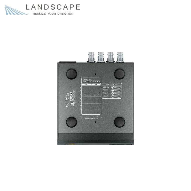 Blackmagic Design Teranex Mini 12G-SDI to Quad SDI Converter – CONVNTRM/DB/SDIQD - Image 4 of 4