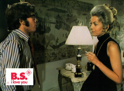 B. S. I LOVE YOU * AUSHANGFOTO #I German Lobby Card KASTNER, CAMERON, SOREL ´71