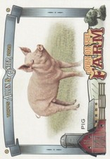 2020 TOPPS ALLEN & GINTER DOWN ON THE FARM PIG B4149