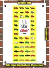 Metal Sign - 1959 Chevy Announcement - 10x14 Inches Metal Sign - 1959 Chevy Announcement - 10x14 Inches