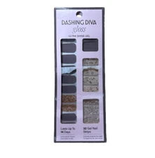 Dashing Diva Gloss Ultra Shine Gel Nail Strips, Lavender Dreams GS45