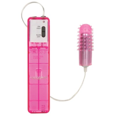 Cal Exotics Turbo 8 Accelerator Bullet Pink - Clitoral Bullet Vibe Vibrator