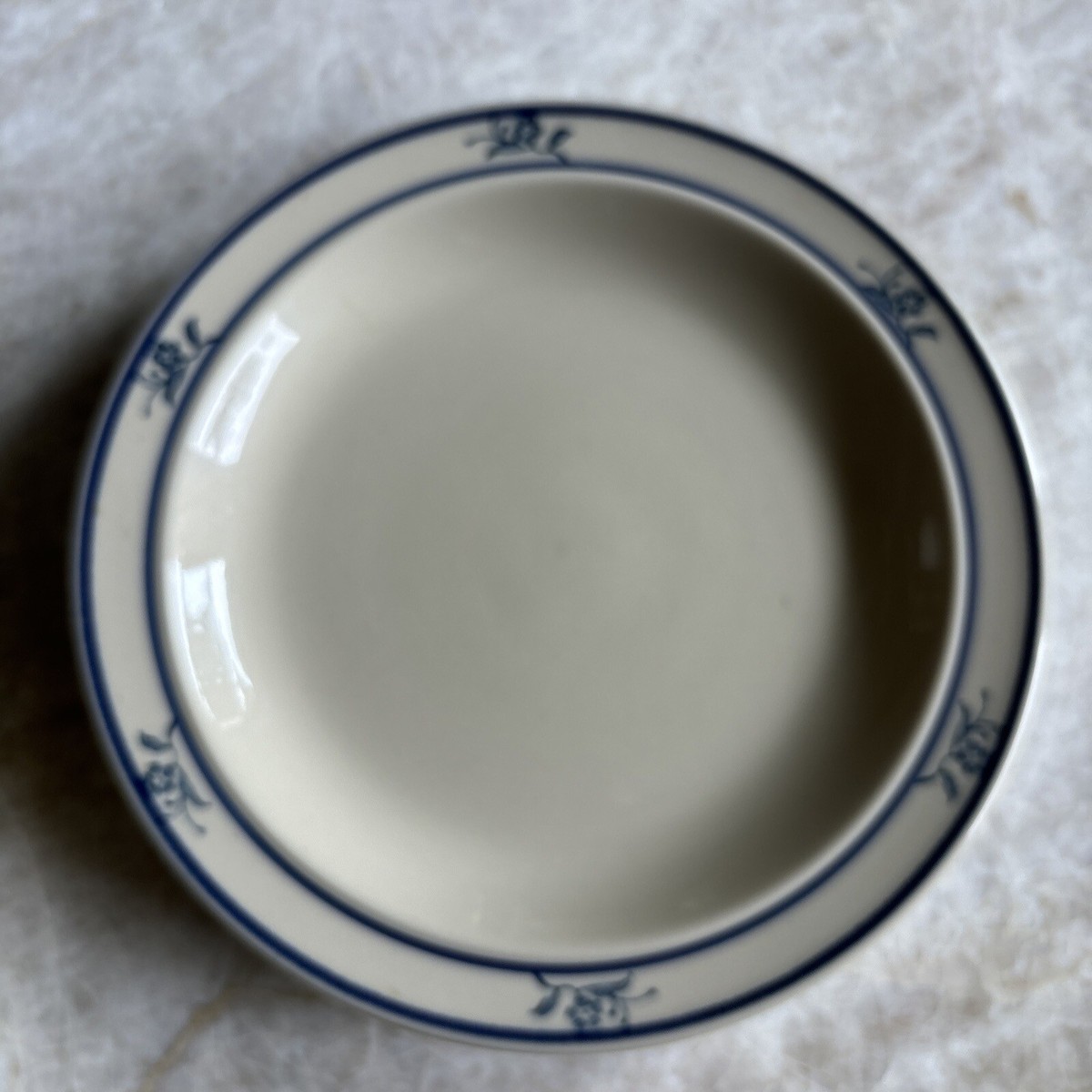 Brick Oven Stoneware Scandia Blue Salad Plate Set Tung Guan 4pcs