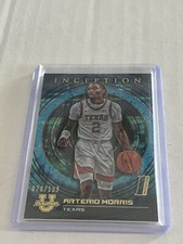 2022-23 Bowman University Inception Arterio Morris Aqua /199 Texas