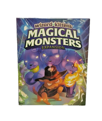 Neu OVP - Wizard Kittens: Magical Monsters Kartenspiel Magpie - Englisch*