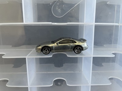 Hot Wheels Nissan 300ZX Twin Turbo - Loose Custom Wheel Swap! ZAMAC!