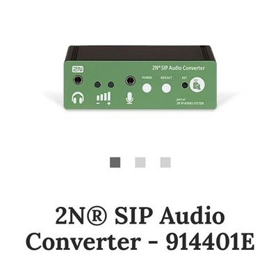 2N SIP Audio Converter 914401E