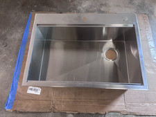 Kraus KWT310-30 Kore 30" Drop In Single Basin Stainless Steel - Stainless Steel
