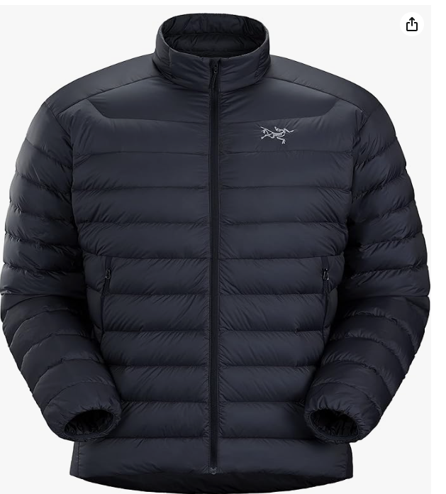 Arc'teryx Giubbotto Uomo Cerio Puffer Nero Zaffiro (blu scuro) Taglia XL