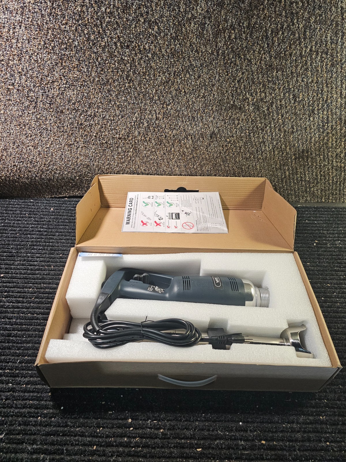 VONCI VC-IB500LV-BLD400 500W Commercial Immersion Blender, 16" Removable Shaft