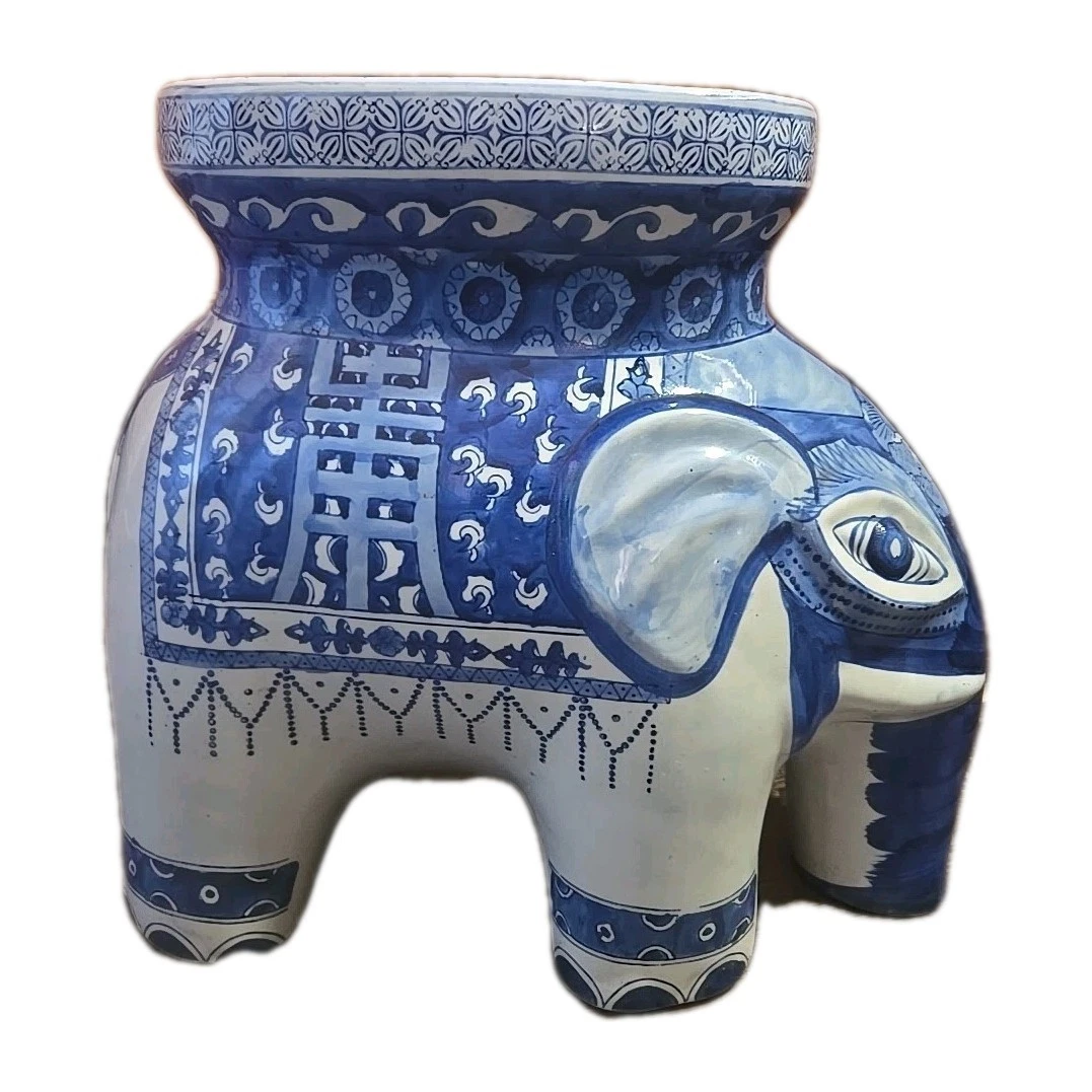 陶瓷中国古董大象雕像、雕像| eBay