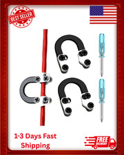 Archery D Loop 2 Set Metal U Nock Bow Release Aid Compound Hunting