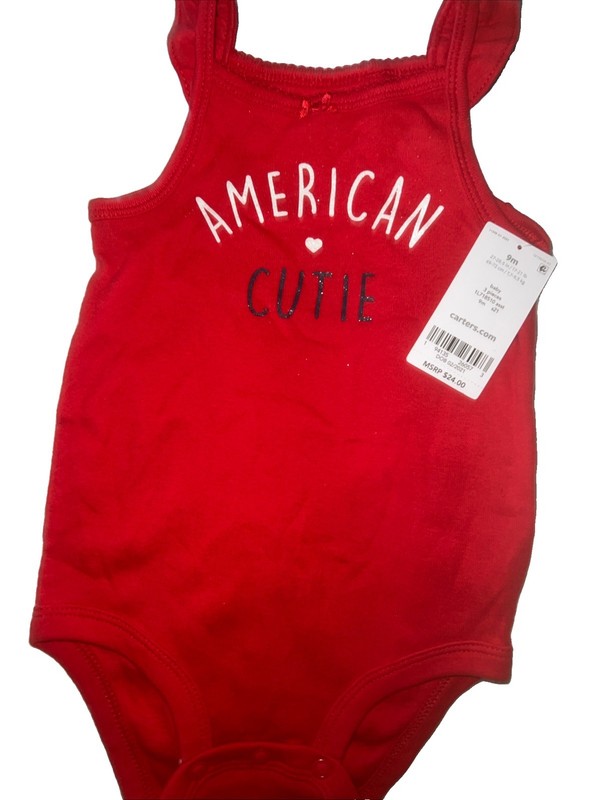 Carters Baby Girl 9 Month One piece