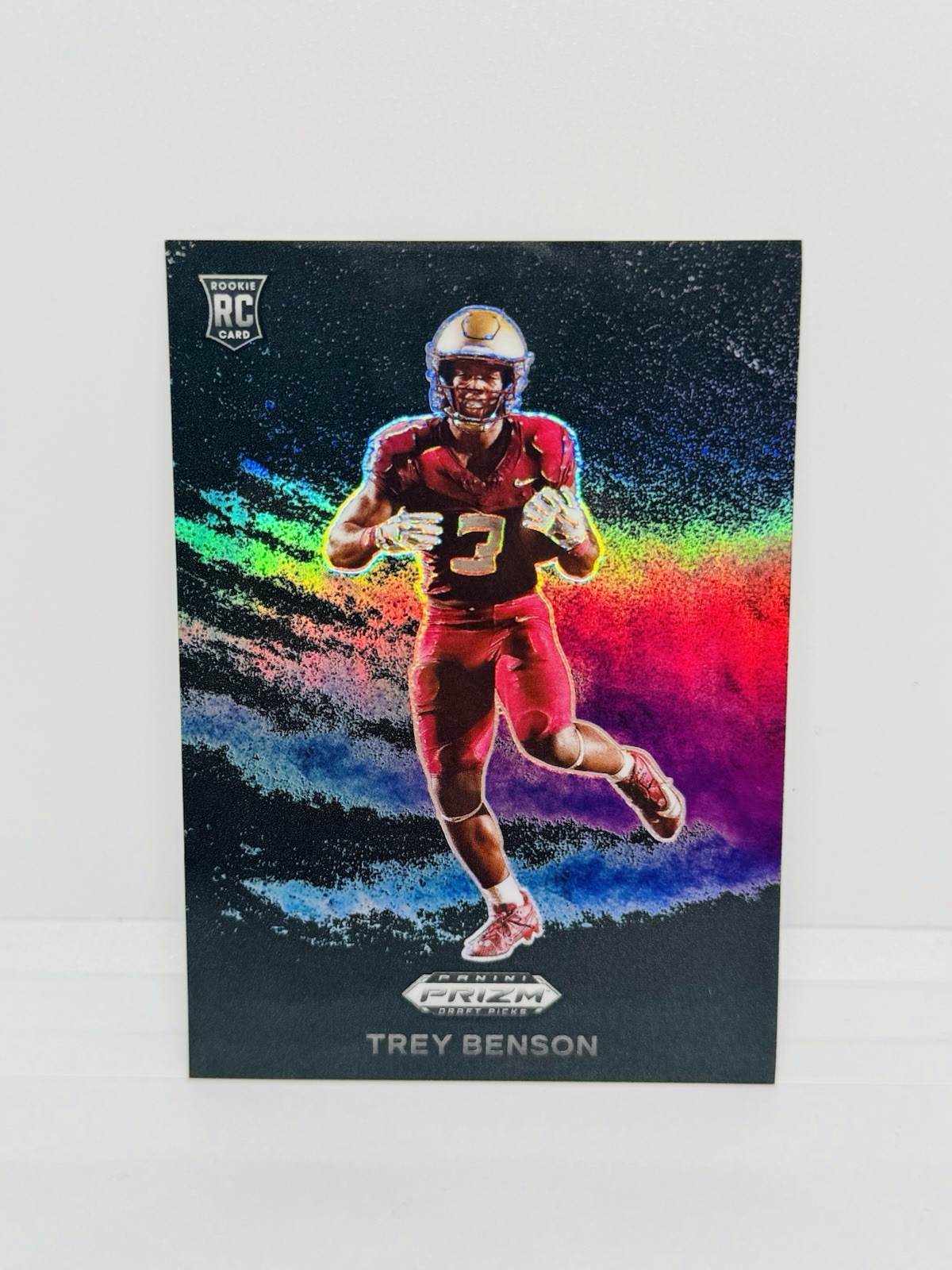 2024 Prizm Draft Picks TREY BENSON Rookie Black Color Blast Florida State RC